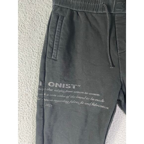Off-White Logo Print Jogger Track Pants Men’s 30 Black Virgil Abloh Street Style - Picture 16 of 16